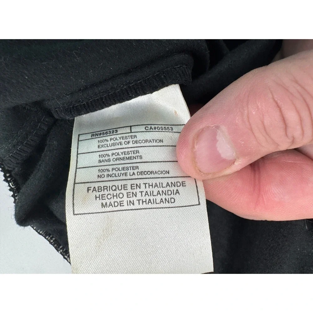 Vintage Nike Jordan Track Pants Joggers‎ XXL Black Gray  Athletic Zip Ankle Men